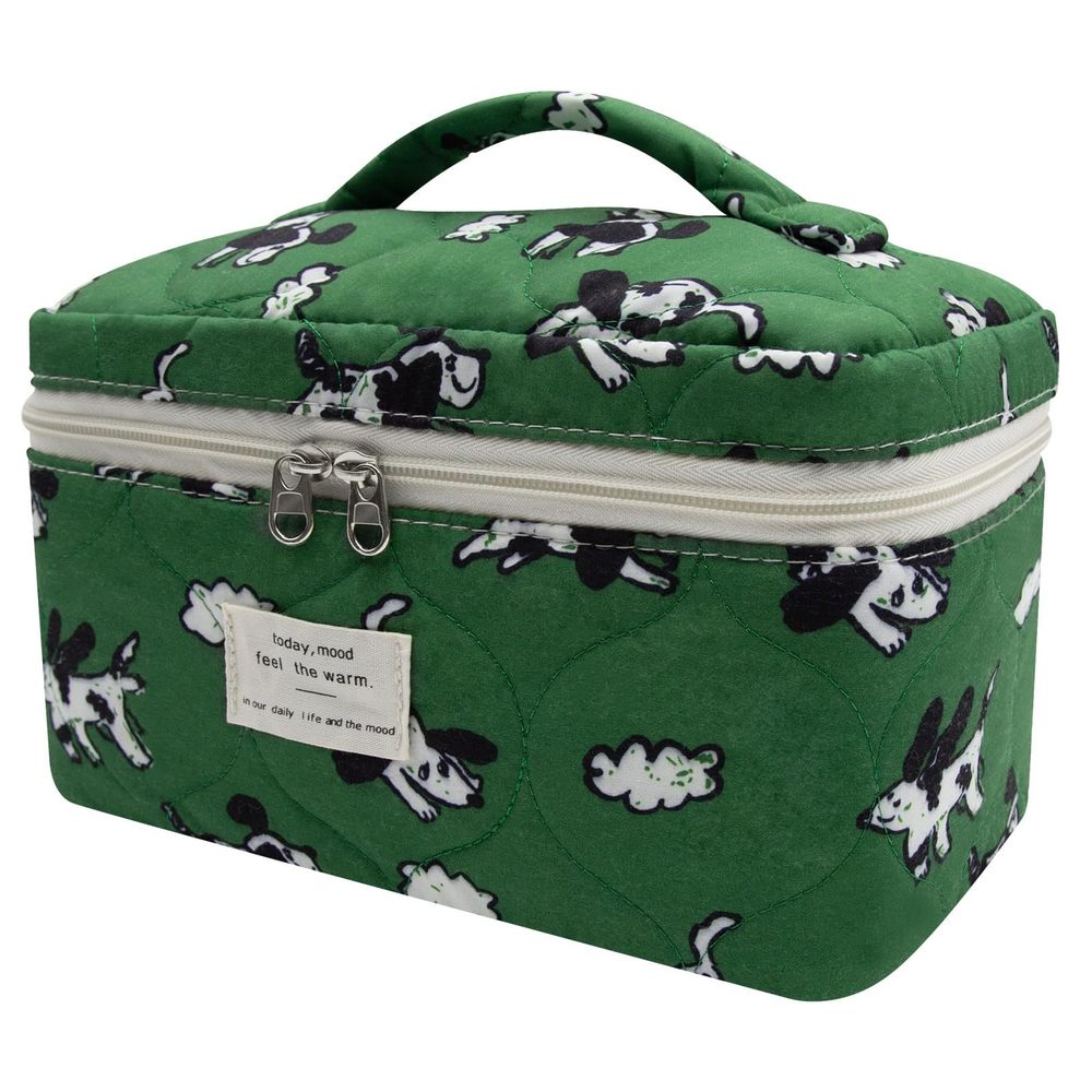 Large Makeup Bag, Cute Cosmetic Bag For Women Girls, Floral Coquette Aesthetic🐭